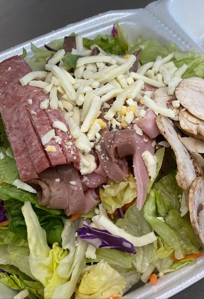Order Mule Salad food online from Elicia Pizza store, Saint Louis on bringmethat.com