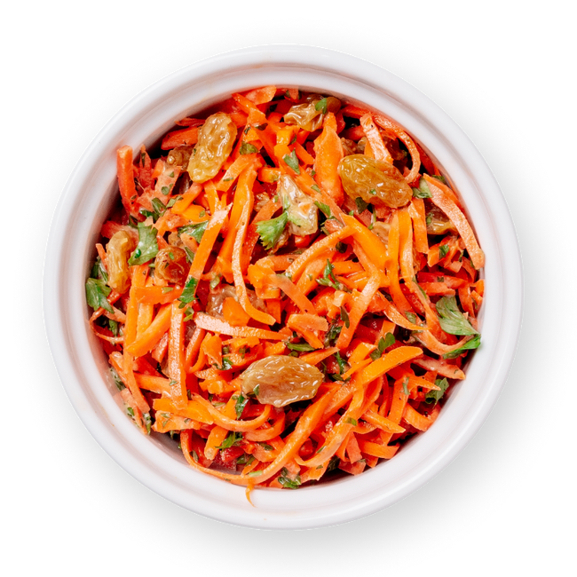 Order Curried Carrot Salad food online from Roti Mediterranean Grill store, Chicago on bringmethat.com