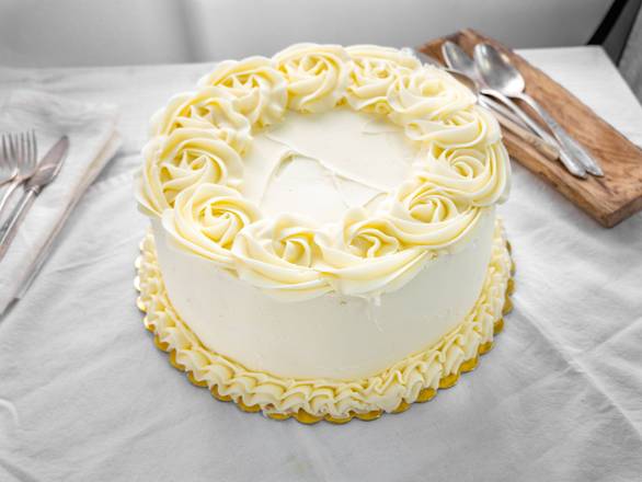 Order Lemon on Lemon Layered Cake food online from Pound Cake Heaven store, Yeadon on bringmethat.com