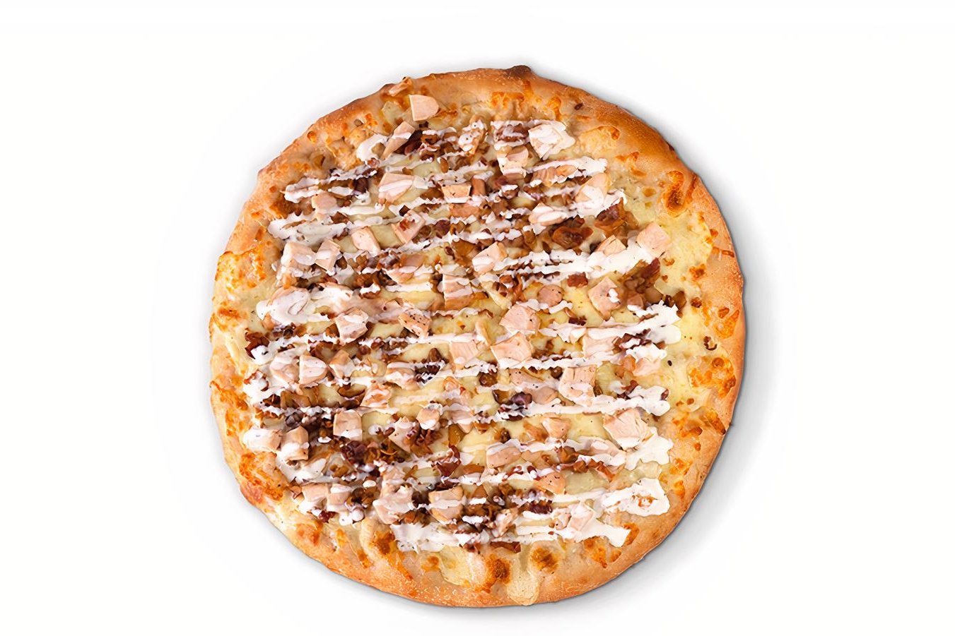 Order Chicken Bacon Ranch Specialty Pizza food online from Happy Pizza store, New Baltimore on bringmethat.com