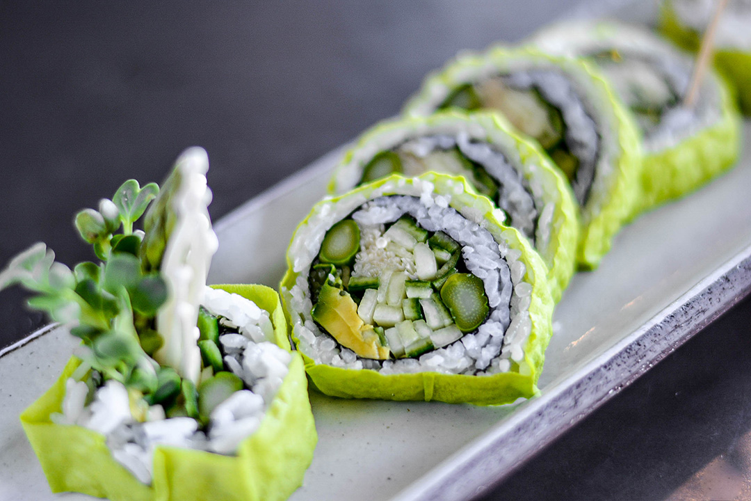Order Green Monster Roll food online from Sushi Lounge store, San Diego on bringmethat.com