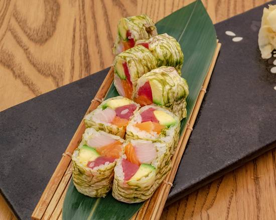 Order White Tiger Roll food online from Haiku Asian Bistro store, White Plains on bringmethat.com