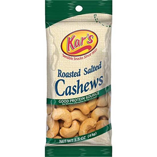 Order Kars Roasted Salted Cashews food online from Exxon Food Mart store, Port Huron on bringmethat.com