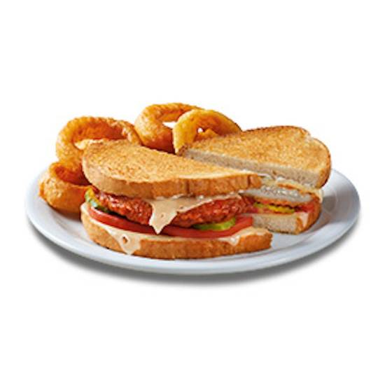 Order Nashville Hot Chicken Melt food online from Denny's store, Richmond Hill on bringmethat.com