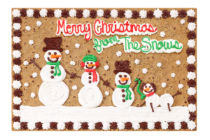 Order Merry Christmas from the Snows Cookie Cake food online from American Deli on Broad St. store, Athens on bringmethat.com
