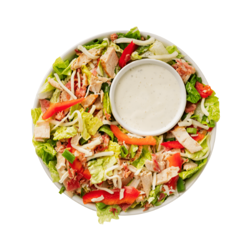 Order Chicken Bacon Ranch Salad food online from Rapid Fired Pizza store, Springfield on bringmethat.com