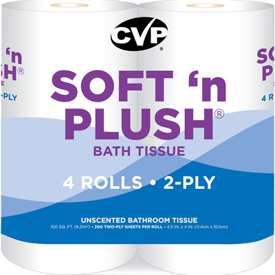 Order CVP 4 Pack Bath Tissue food online from Green Valley Grocery- #016 store, Las Vegas on bringmethat.com