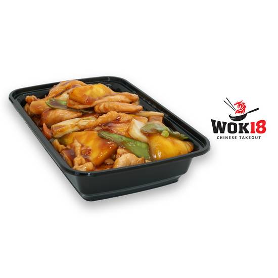 Order Mango chicken food online from Wok 18 store, Teaneck on bringmethat.com