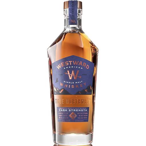 Order Westward Whisky American Single Malt Cask Strength (750 ML) 136844 food online from BevMo! store, Citrus Heights on bringmethat.com
