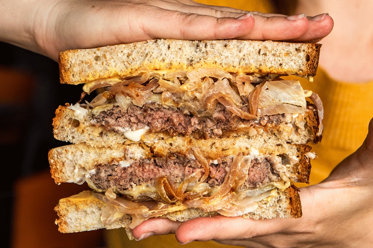 Order Nick's Patty Melt* food online from Bad Daddy's Burger Bar store, Raleigh on bringmethat.com