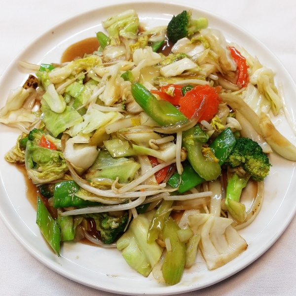 Order 61. Stir-Fried Mixed Vegetables food online from Rincome Restaurant store, Northridge on bringmethat.com