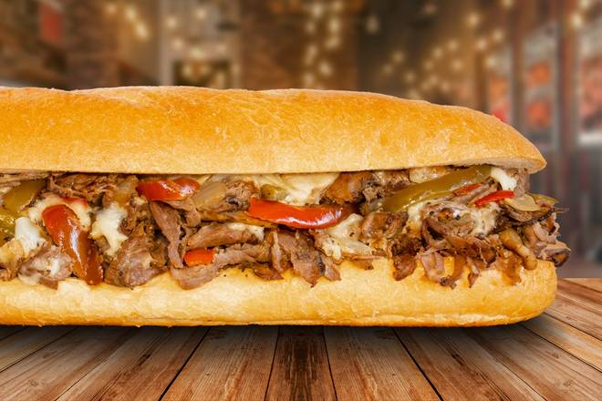 Order American Wagyu Cheese Steak food online from Capriotti's store, Las Vegas on bringmethat.com