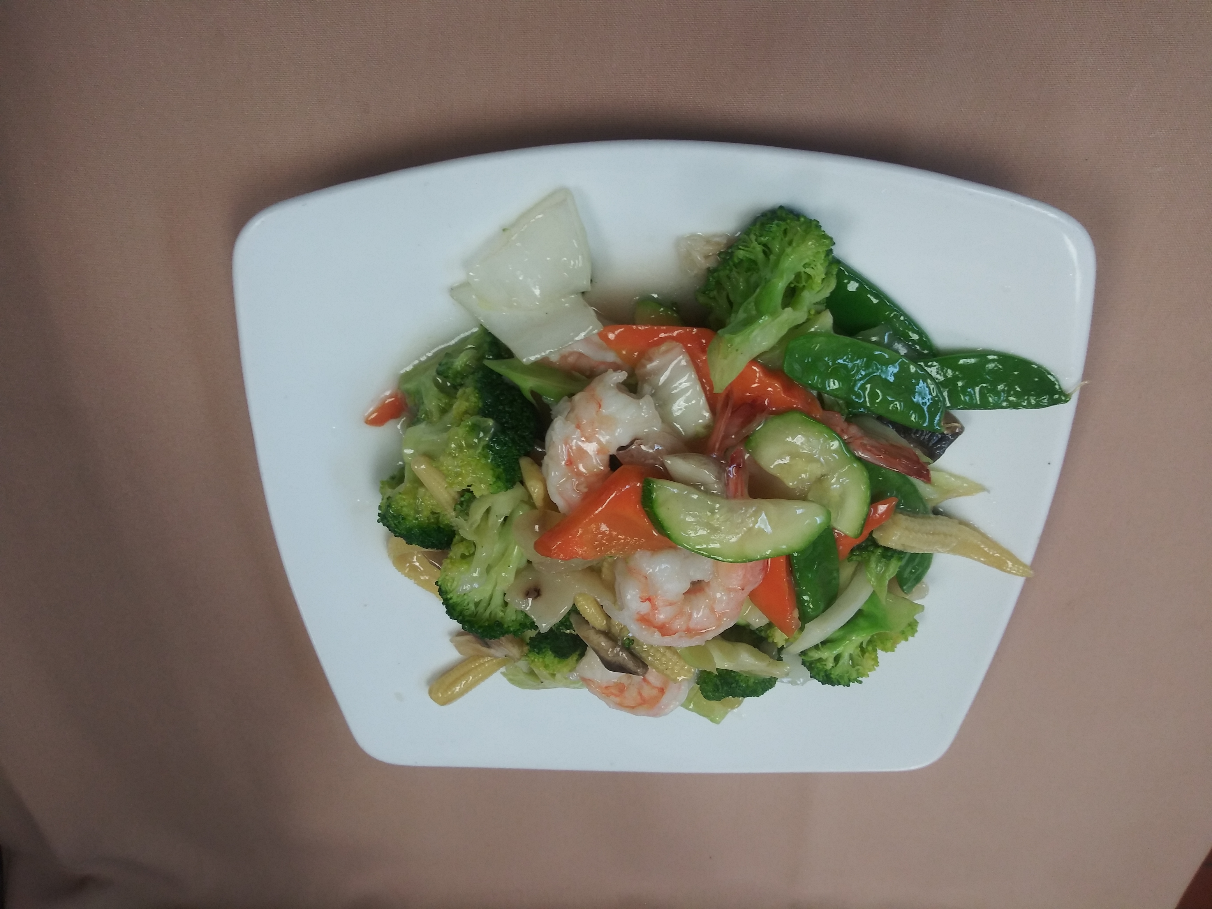 Order Shrimp with Vegetables food online from Butterfly Chinese Restaurant store, West Hartford on bringmethat.com
