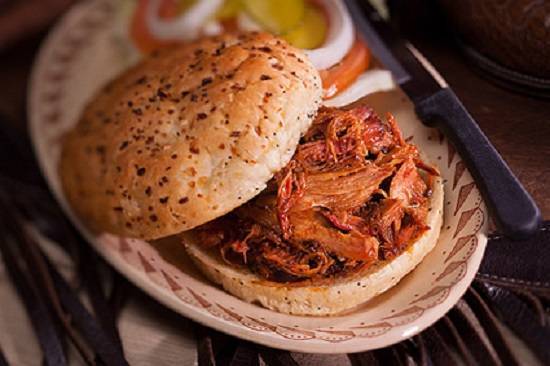 Order One Meat BBQ Sandwich, Plus a Side food online from Buster Texas Style Barbecue store, Gresham on bringmethat.com
