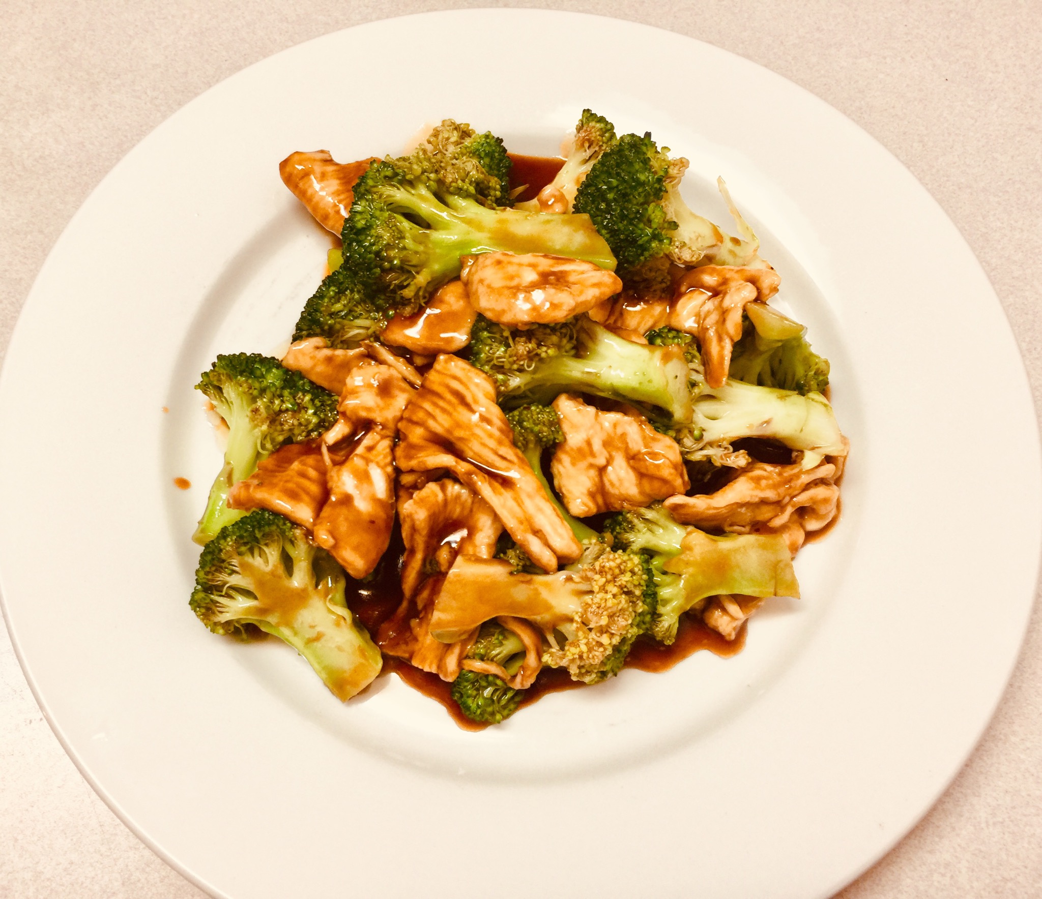 Order 83. Chicken with Broccoli food online from Wing Shun Kitchen store, Holbrook on bringmethat.com