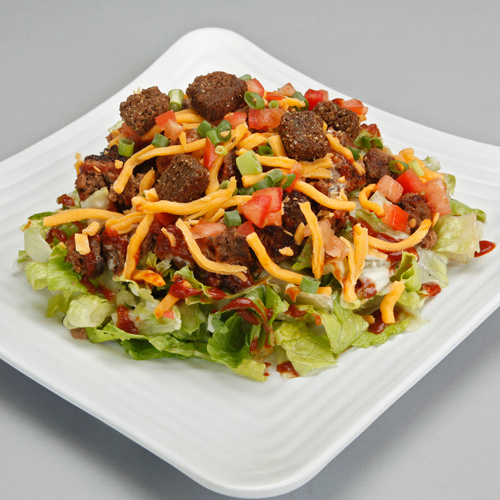 Order Lean and Mean Cheeseburger Salad food online from Muscle Maker Grill store, Antioch on bringmethat.com