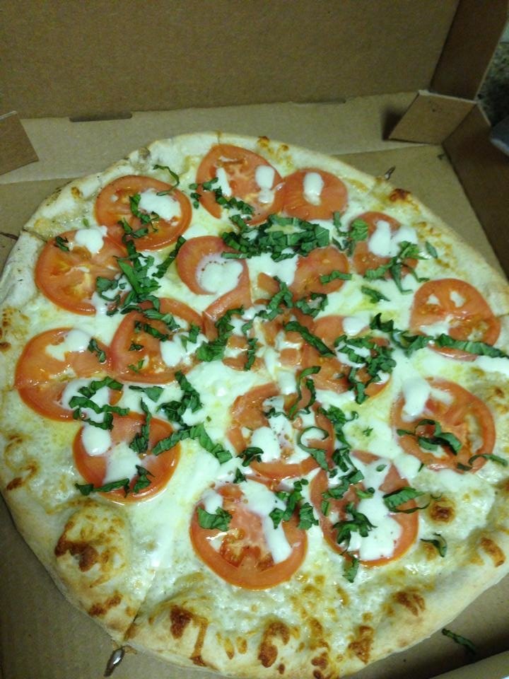 Order Margherita Pizza food online from The Pizza Stop store, Collegeville on bringmethat.com