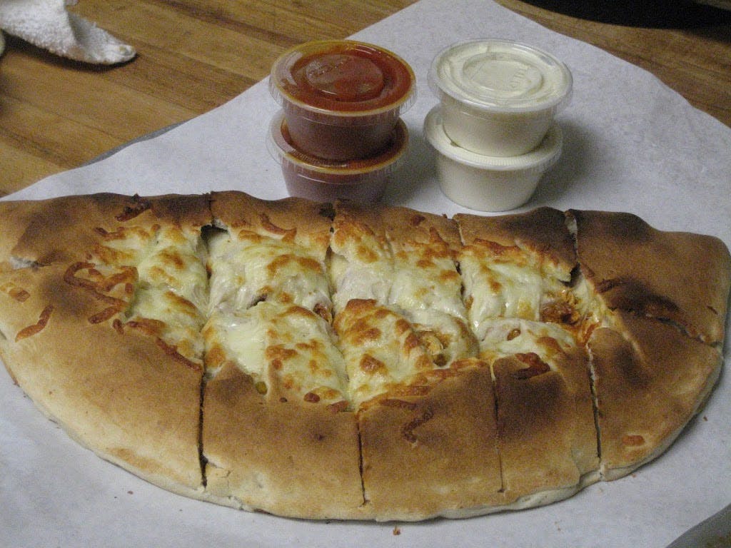 Order Cheese Calzone - Small food online from Pizza Wagon store, Framingham on bringmethat.com
