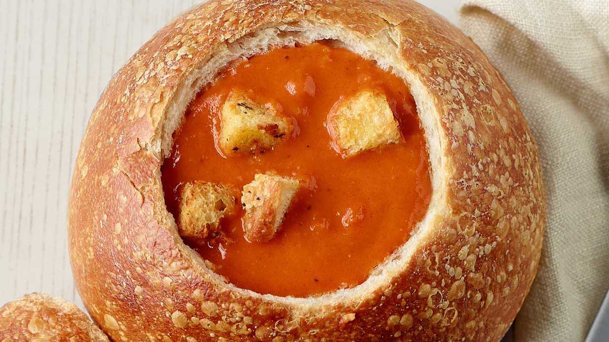 Order Creamy Tomato Soup food online from Panera store, Eden Prairie on bringmethat.com