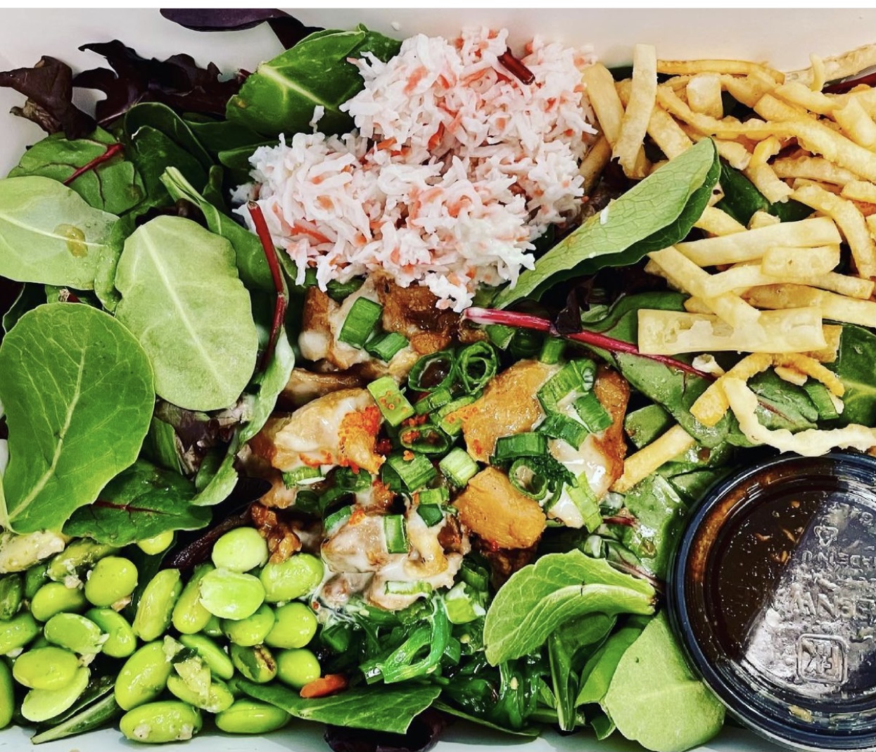 Order Land & Sea Salad food online from KoJa Kitchen store, Emeryville on bringmethat.com