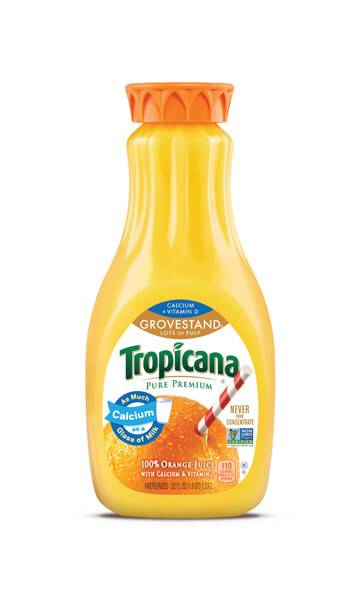 Order Tropicana Pure Premium Orange Juice With Calcium & Vitamin D food online from Pepack Sunoco store, Peapack on bringmethat.com