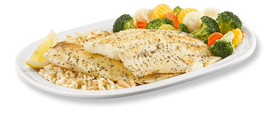 Order Lemon Pepper Fish Dinner food online from Friendly store, Concord on bringmethat.com