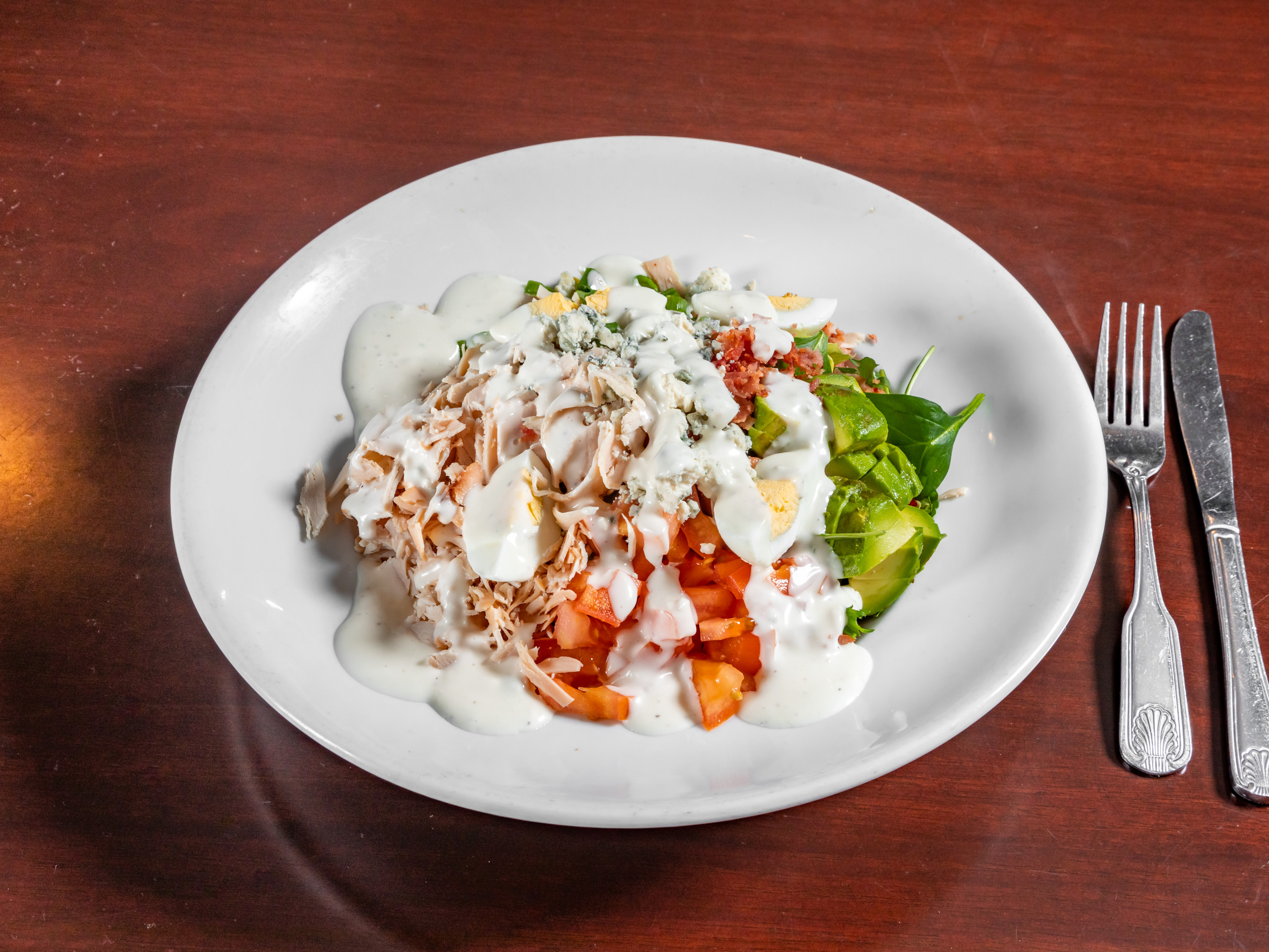 Order Cobb Salad food online from Cappy's Cafe store, Newport Beach on bringmethat.com