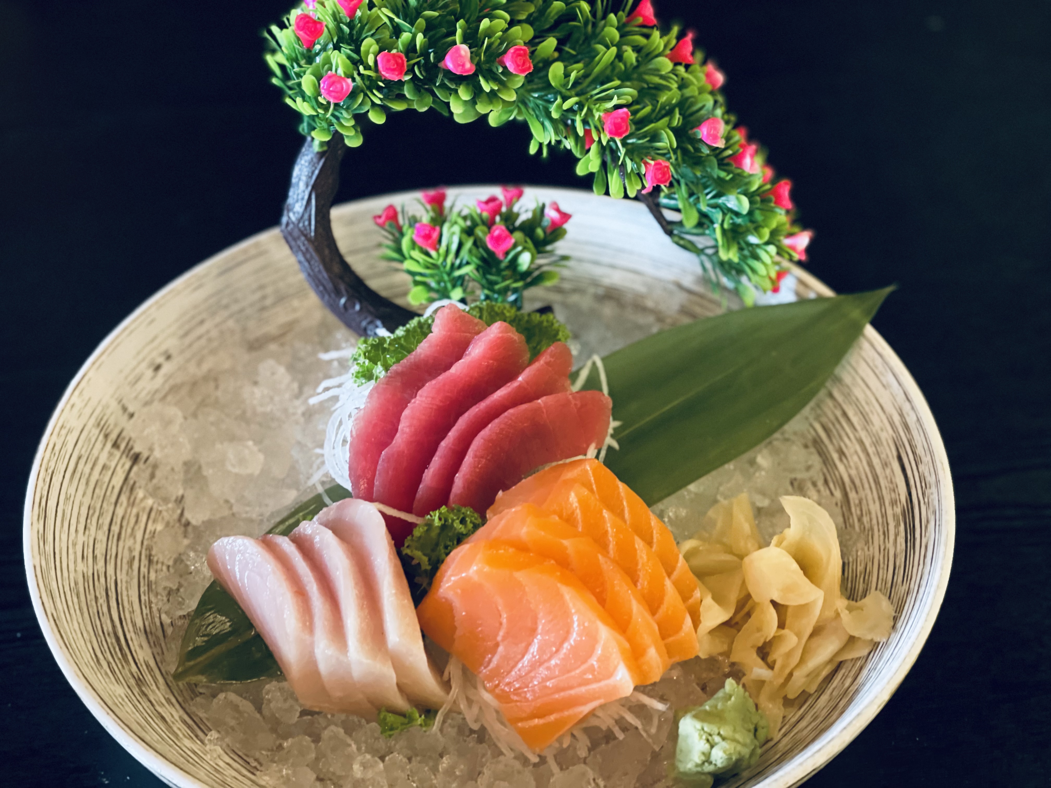 Order Tri Color Sashimi food online from Avocado Sushi store, Staten Island on bringmethat.com