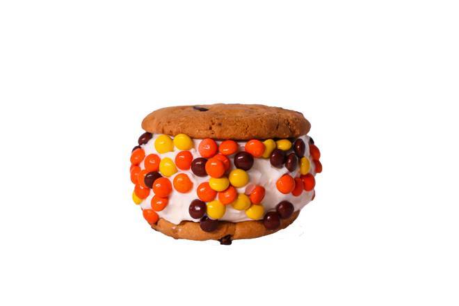 Order Reeses Pieces Cookiewich food online from Twistee Treat store, Houston on bringmethat.com
