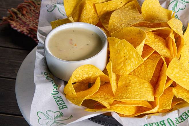 Order Queso & Chips food online from Beef 'O' Brady's store, Apollo Beach on bringmethat.com