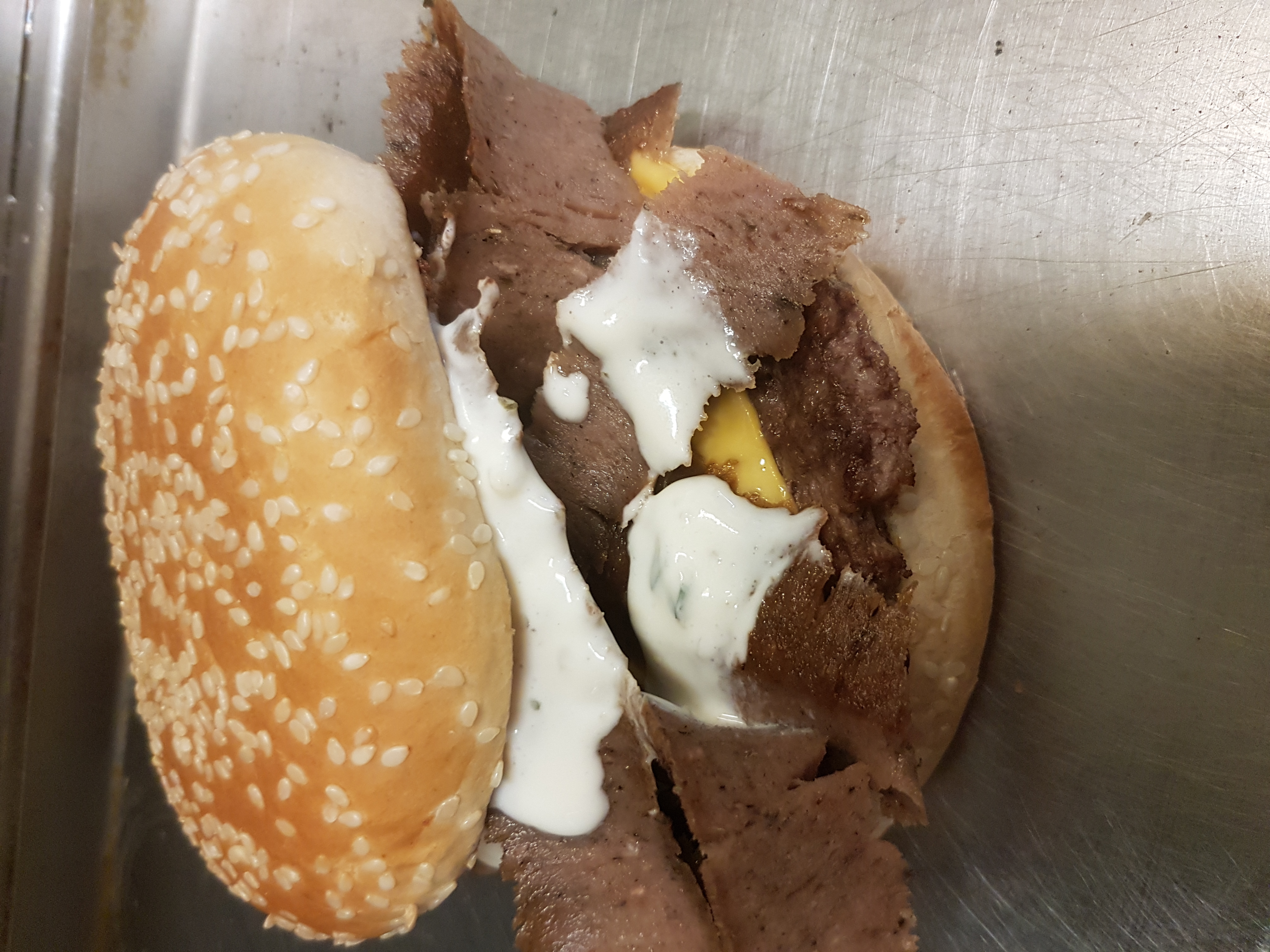 Order Gyro Cheeseburger food online from Breakfast Land store, Chicago on bringmethat.com