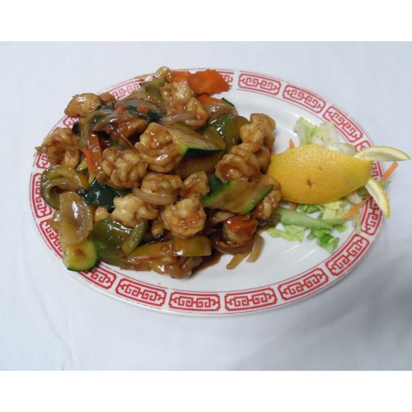Order 81. Shrimp with Vegetables food online from Oriental Express store, Old Forge on bringmethat.com