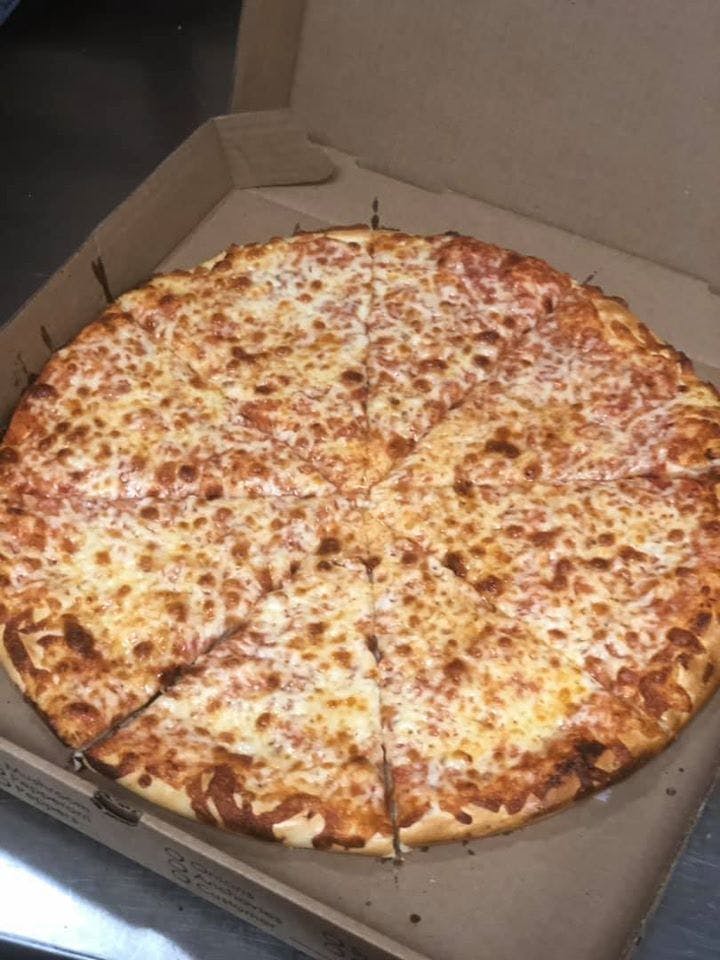 Order Cheese Pizza - Small 10'' food online from Zesto's Deli Pizzeria store, Plymouth on bringmethat.com