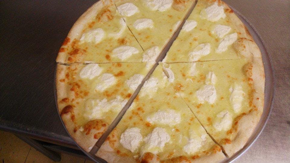 Order White Pie - Pizza food online from Michael Anthony store, Merrick on bringmethat.com