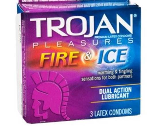 Order Trojan Fire & Ice Lubricated Condom s 3 Pack  food online from Pit Stop Liquor Mart store, El Monte on bringmethat.com