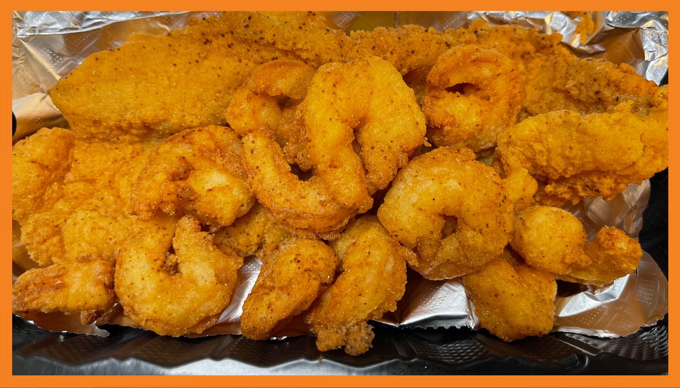 Order Flounder & Shrimp food online from The Candied Yam store, Salisbury on bringmethat.com