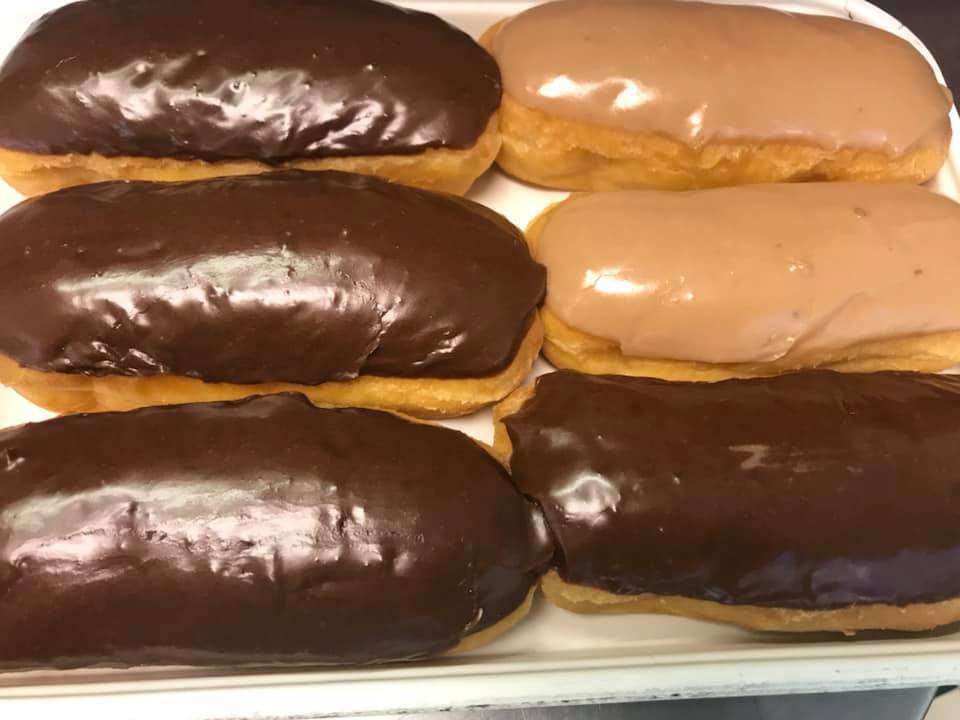 Order Bavarian Éclair  food online from Best Donuts store, Sugar Land on bringmethat.com