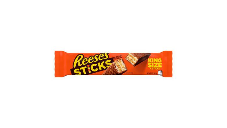 Order Reese'S, Sticks Milk Chocolate Peanut Butter Wafer Candy, King Size food online from Trumbull Mobil store, Trumbull on bringmethat.com