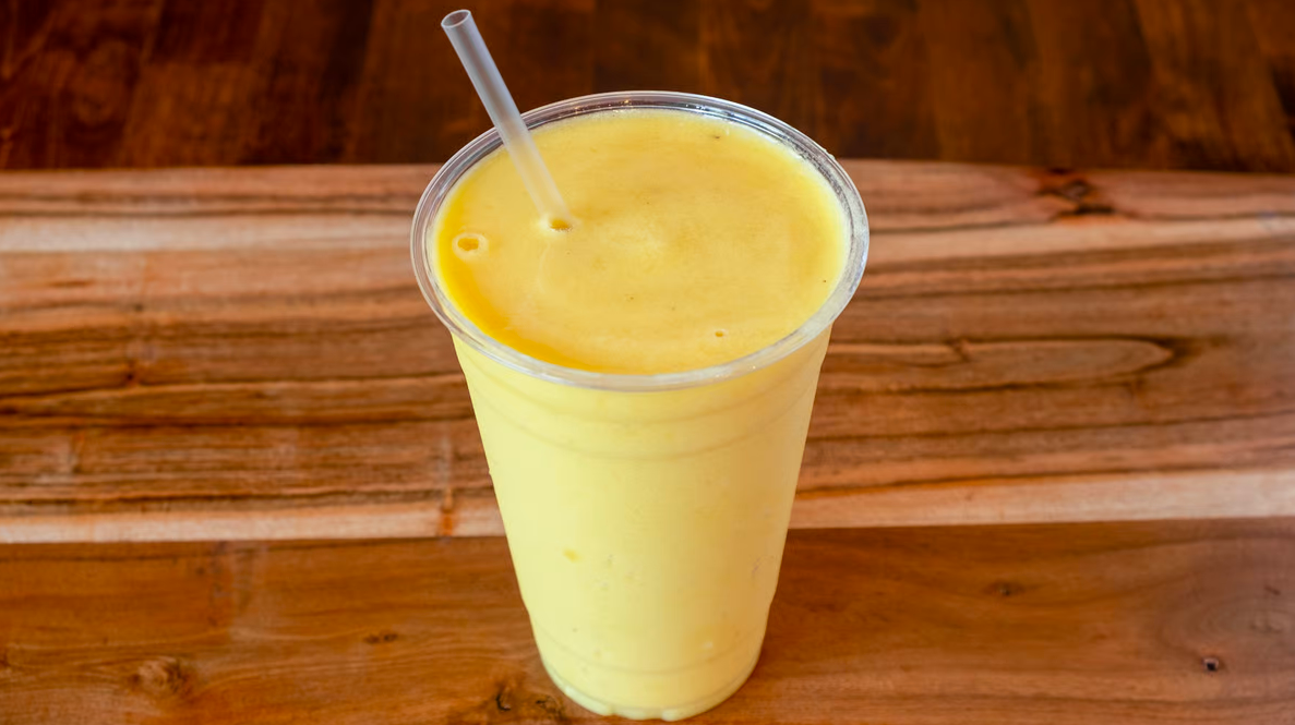 Order P6. Mighty Mango Shake food online from Empire Bagel store, Cross River on bringmethat.com