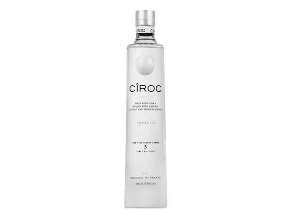 Order CIROC Coconut Vodka - 375ml Bottle food online from Josh Wines & Liquors Inc store, New York on bringmethat.com