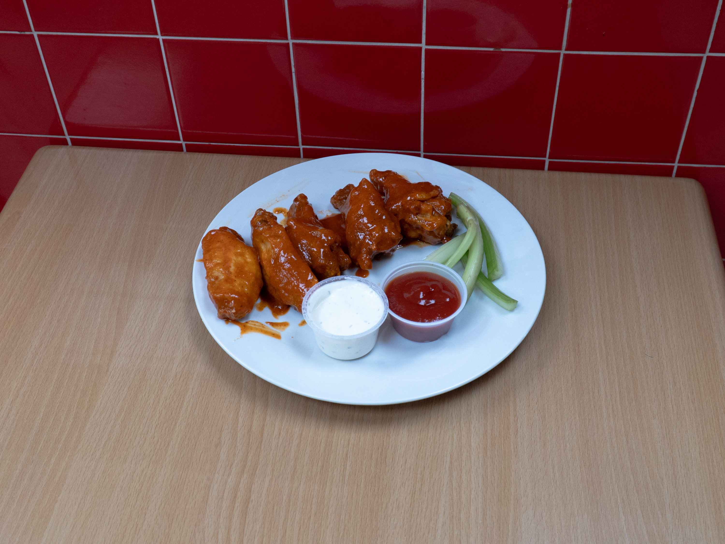 Order 10 Piece Buffalo Wings Combo food online from America's Best Wings store, Clinton on bringmethat.com