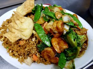Order L18. Shrimp with Vegetables food online from China Restaurant store, Roseville on bringmethat.com
