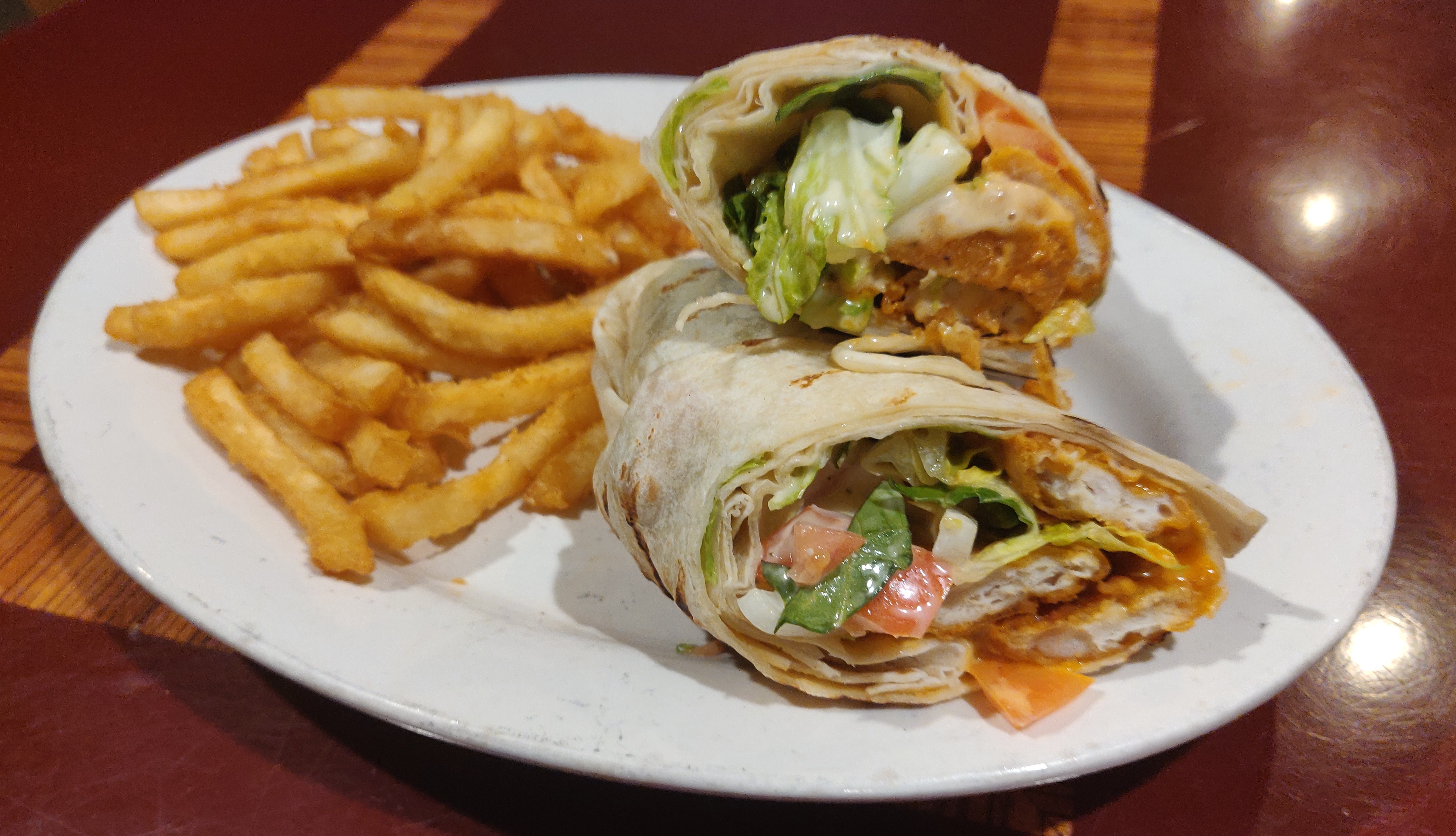 Order Buffalo Chicken Wrap  food online from El Ranchito store, Chicago on bringmethat.com