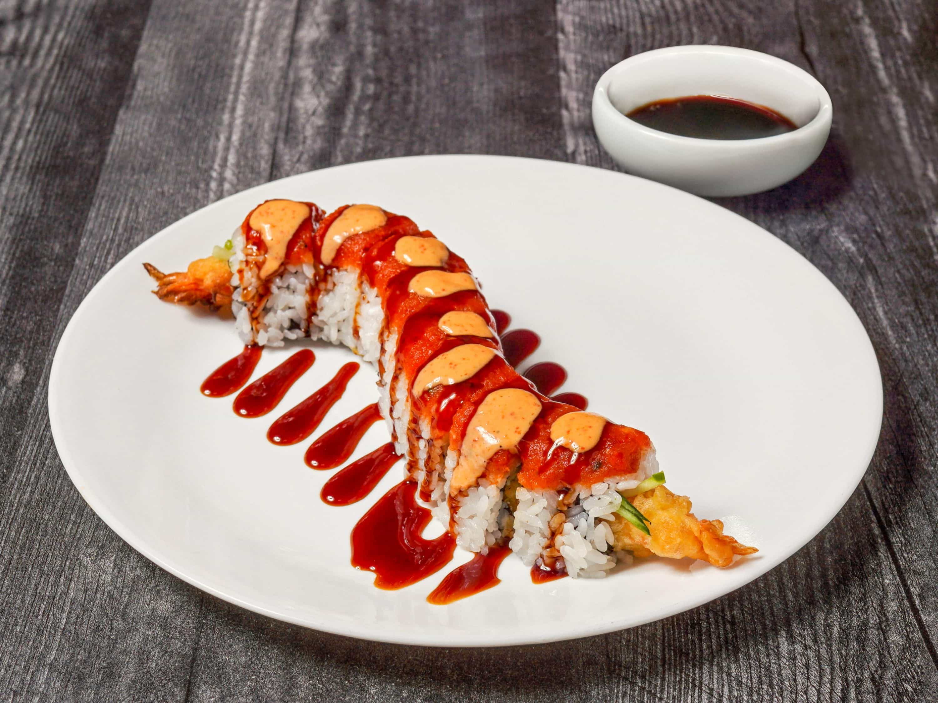 Order Tiger Roll food online from Sushi Express store, Park Ridge on bringmethat.com