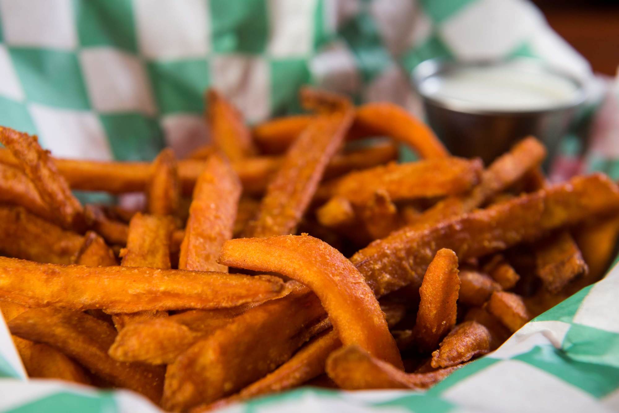 Order Sweet Potato Fries Basket food online from The Vine Tavern & Eatery store, Tempe on bringmethat.com