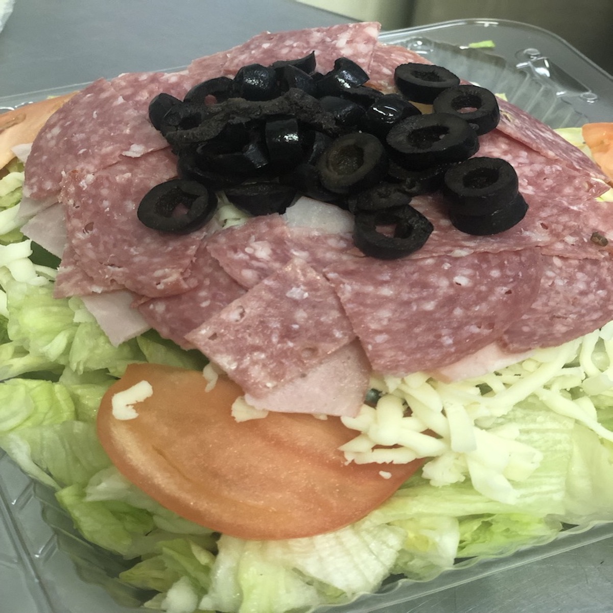 Order Antipasto Salad 1-2 people food online from Toarmina Pizza store, Madison Heights on bringmethat.com