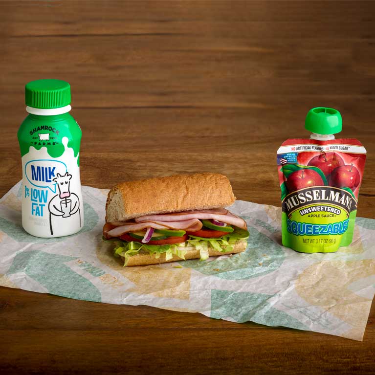 Order Black Forest Ham Mini for Kids food online from Subway on Highland Rd. store, Baton Rouge on bringmethat.com