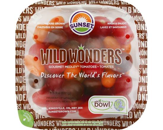 Order Sunset · Tomatoes Wild Wonders (1.5 lbs) food online from Winn-Dixie store, Birmingham on bringmethat.com