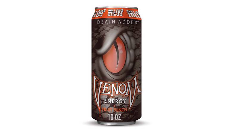 Order Venom Death Adder Energy Drink food online from Red Roof Market store, Lafollette on bringmethat.com