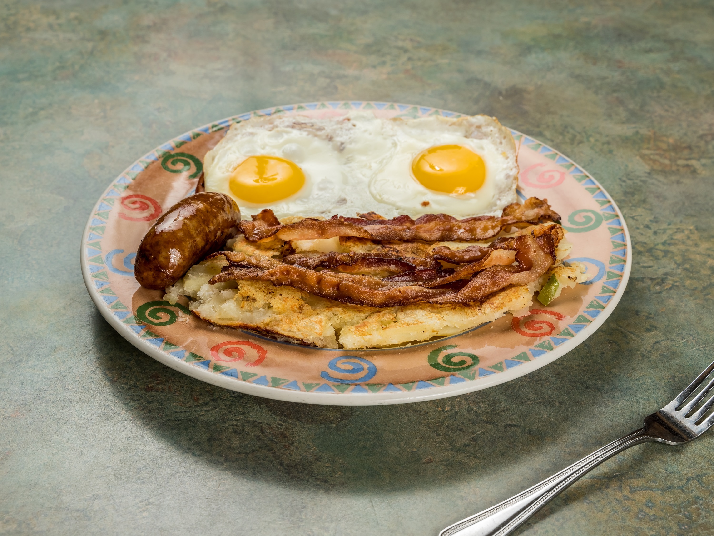 Order 2 Eggs Deluxe food online from Hauppauge Palace Diner store, Hauppauge on bringmethat.com